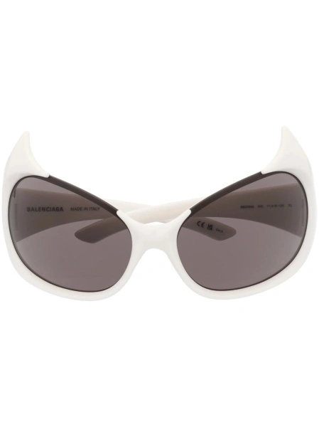 Ochelari de soare Balenciaga albi