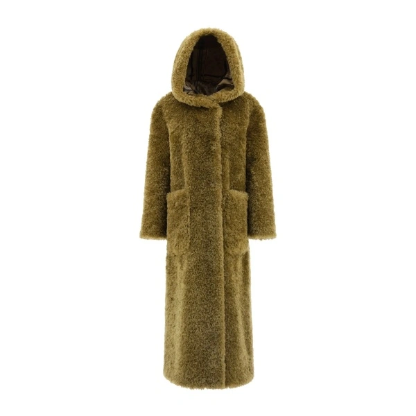 Palton HERNO CURLY FAUX FUR Coat