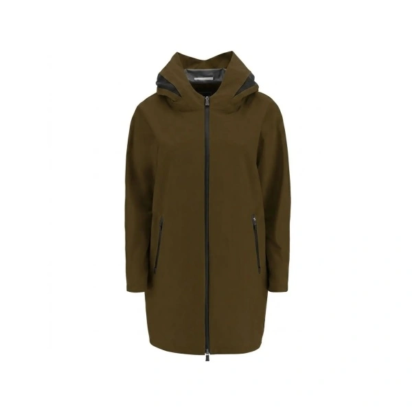 Palton Herno Hooded Zipped Coat