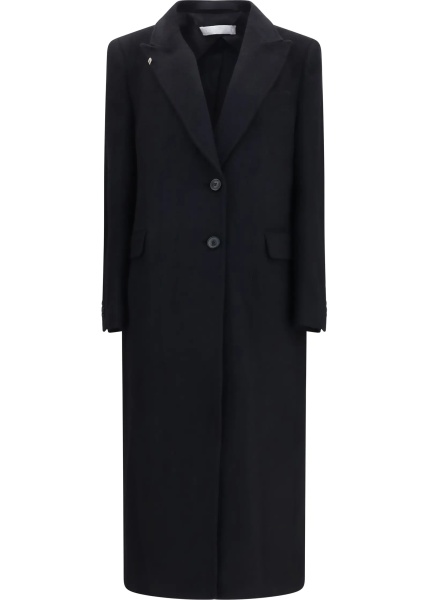 Palton Manta coat in mohair and wool blend