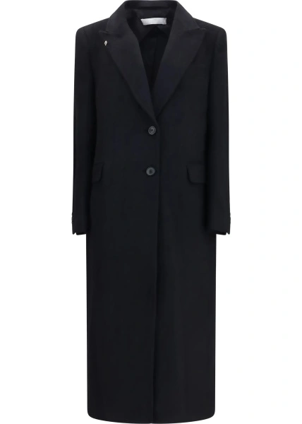 Palton Manta coat in mohair and wool blend