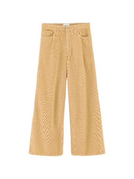 Pantaloni BELLEROSE neutri din bumbac