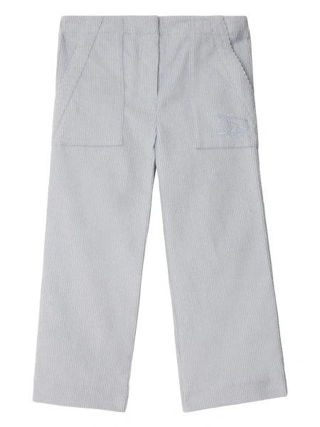 Pantaloni Burberry albastri