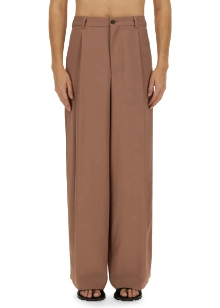 Pantaloni casual Dries Van Noten roz