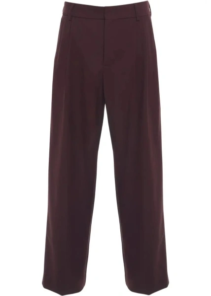 Pantaloni casual Roberto Collina rosii