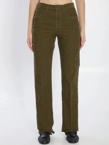 Pantaloni casual Saint Laurent verzi