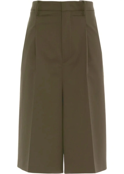 Pantaloni Culotte with pressed creases