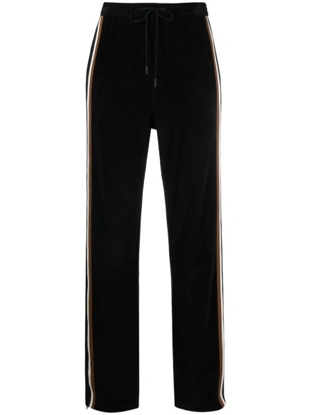 Pantaloni de trening DSQUARED2 negri din bumbac si modal