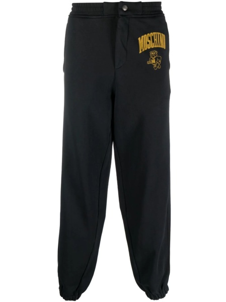 Pantaloni de trening Moschino negri