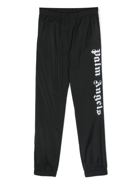 Pantaloni de trening Palm Angels negri din polyester