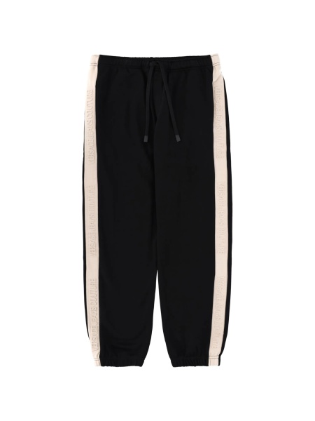 Pantaloni de trening Versace Jeans Couture negri