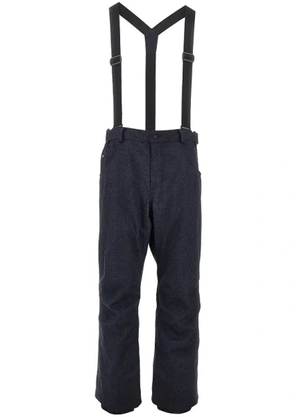 Pantaloni Denim effect wool ski pants