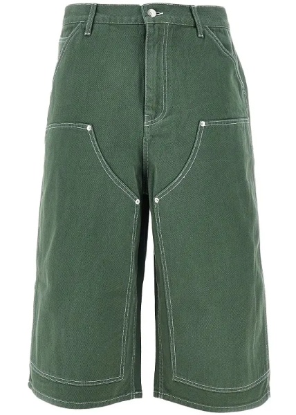 Pantaloni Double Knee denim shorts