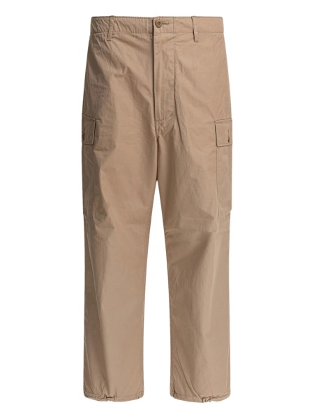 Pantaloni drepti Beams Plus neutri