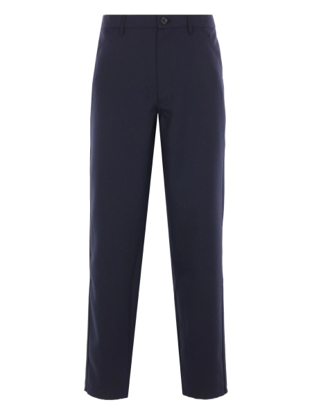 Pantaloni drepti Comme des Garçons albastri