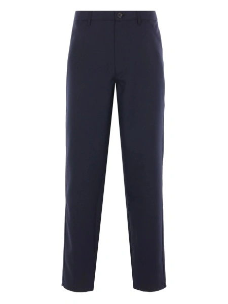 Pantaloni drepti Comme des Garçons albastri