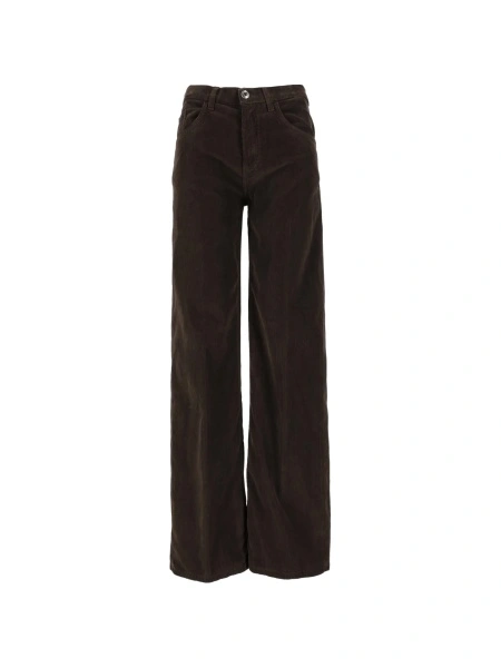 Pantaloni drepti Dondup maro
