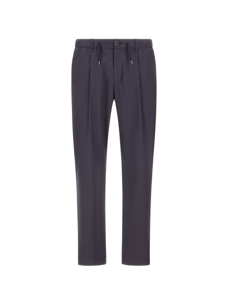Pantaloni drepti Herno albastri