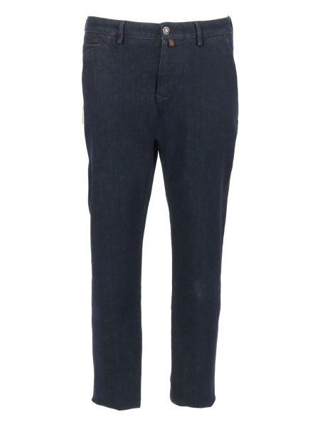 Pantaloni drepti Jacob Cohen albastri