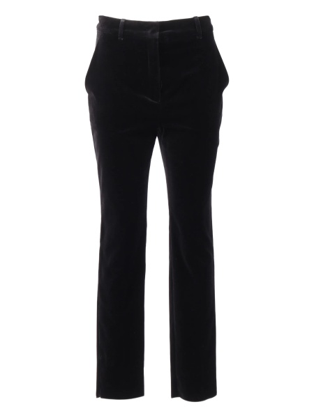 Pantaloni drepti MaxMara Studio negri