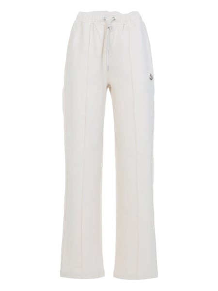 Pantaloni drepti Moncler neutri