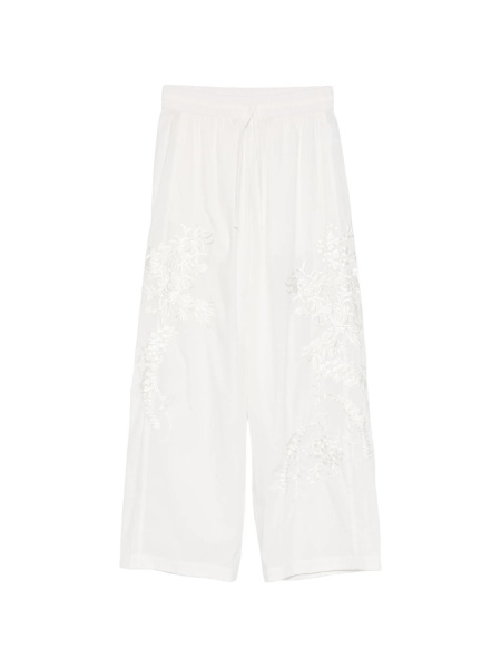 Pantaloni drepti P.A.R.O.S.H. albi