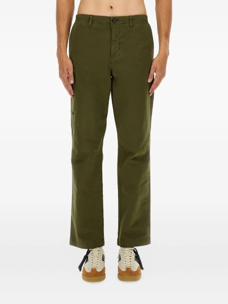 Pantaloni drepti Paul Smith verzi