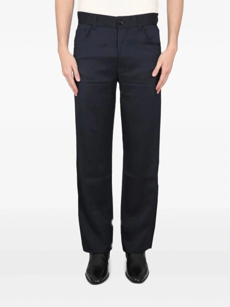 Pantaloni drepti SÉFR albastri