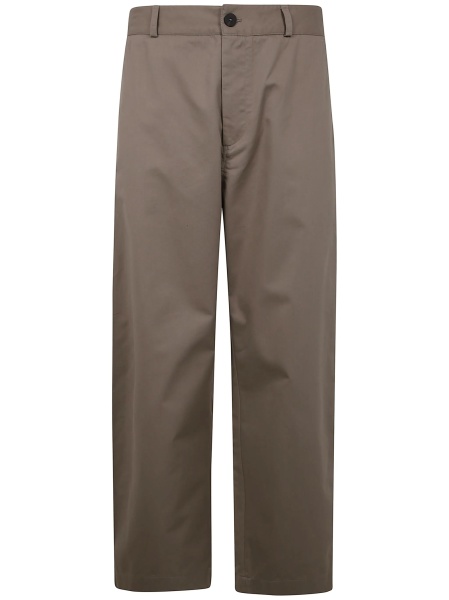 Pantaloni drepti STUDIO NICHOLSON maro