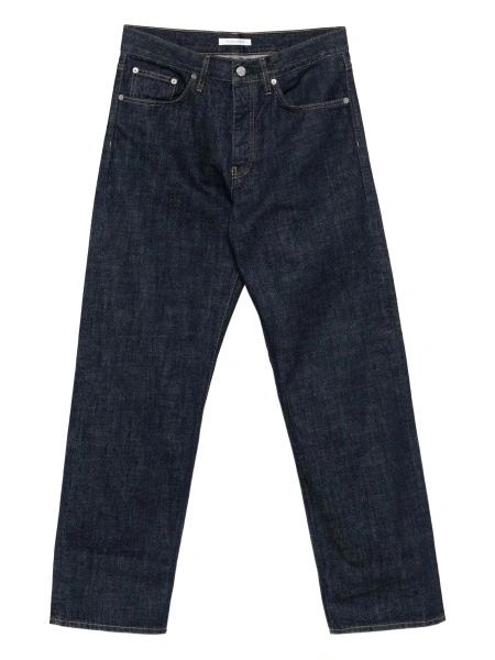 Pantaloni drepti SUNFLOWER albastri