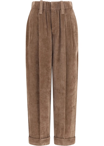 Pantaloni Elasticated viscose and cashmere Pants