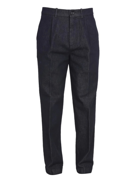 Pantaloni eleganti Department Five albastri