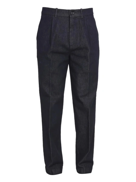 Pantaloni eleganti Department Five albastri