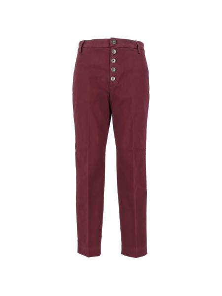 Pantaloni eleganti Dondup rosii