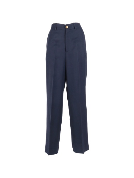 Pantaloni eleganti P.A.R.O.S.H. albastri