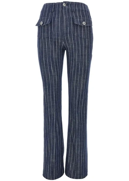 Pantaloni Esibizionista Capsule pinstriped pants