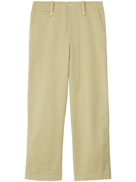 Pantaloni evazati Burberry neutri