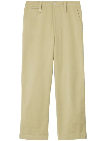 Pantaloni evazati Burberry neutri