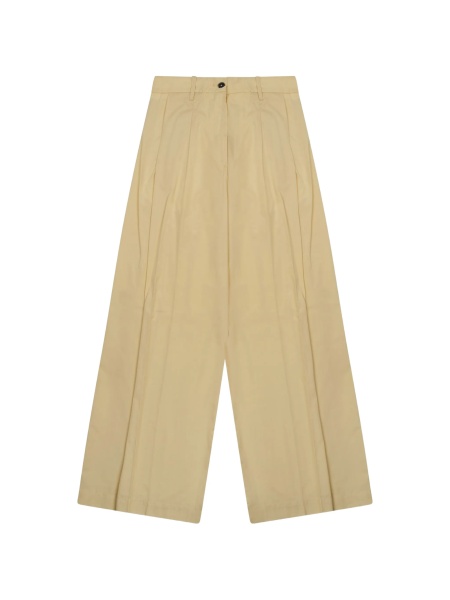 Pantaloni evazati NINE:INTHE:MORNING neutri