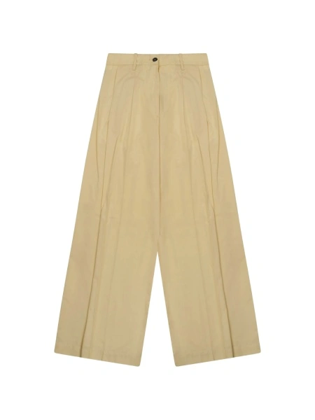 Pantaloni evazati NINE:INTHE:MORNING neutri