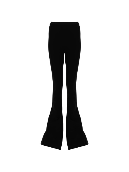 Pantaloni evazati RICK OWENS LILIES negri