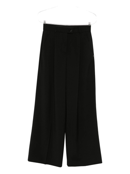 Pantaloni evazati SPORTMAX negri