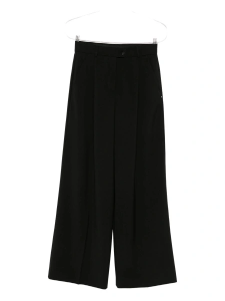 Pantaloni evazati SPORTMAX negri