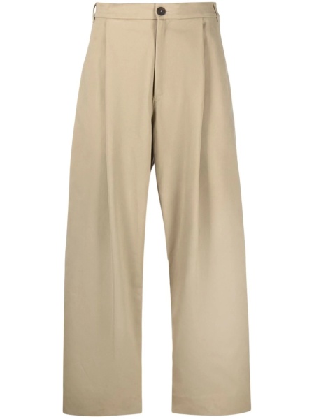 Pantaloni evazati STUDIO NICHOLSON neutri