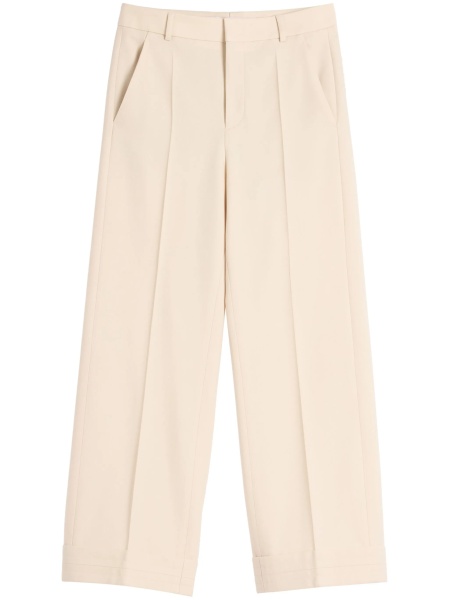 Pantaloni evazati Valentino Garavani neutri