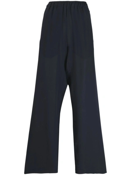 Pantaloni evazati Vivienne Westwood albastri