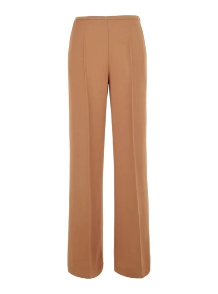Pantaloni forte_forte roz din vascoza