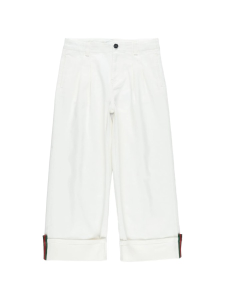 Pantaloni Gucci albi