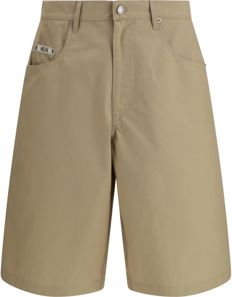 Pantaloni Long Bermuda Shorts in cotton