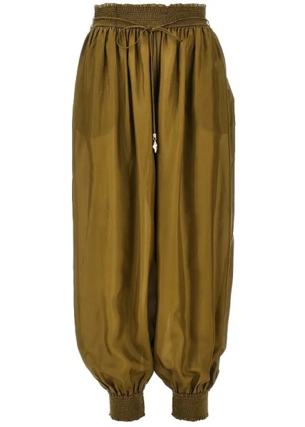 Pantaloni 'Mahon' silk harem pants